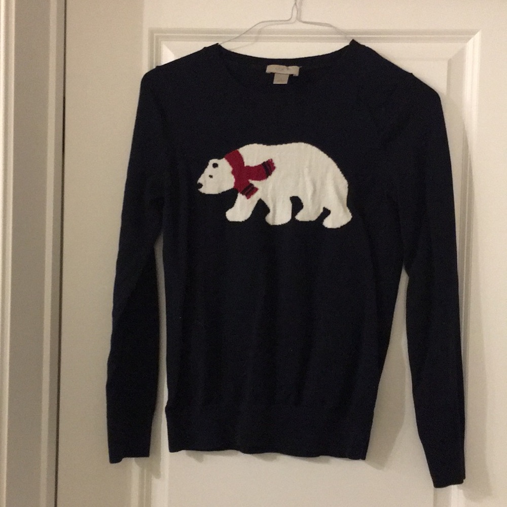 Loft Navy Blue Sweater